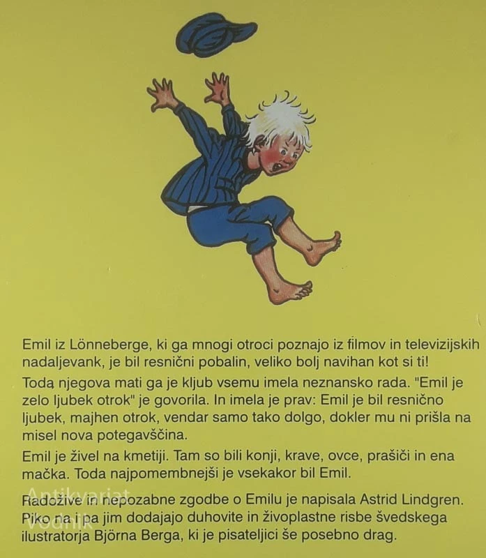 ŽE SPET TA EMIL, Astrid Lindgren
