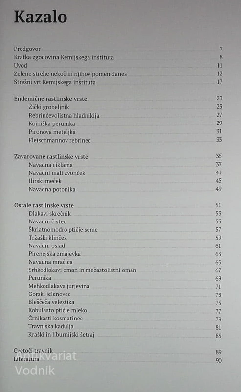 ZAKLADI ZELENE STREHE, več avtorjev