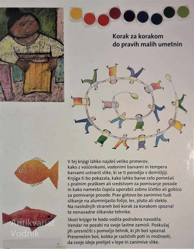 ŠOLA SLIKANJA ZA OTROKE, M. Angels Comella