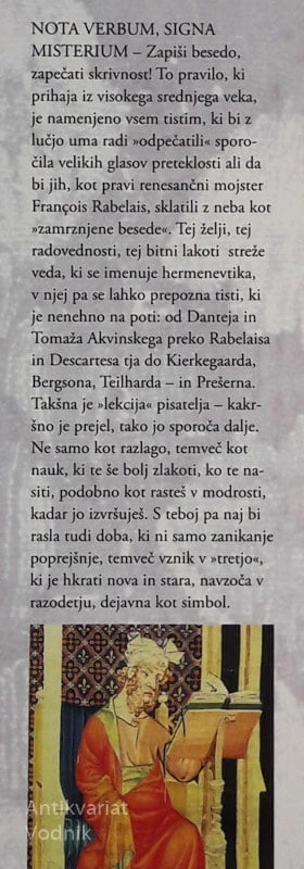 ZAMRZNJENE BESEDE, Andrej Capuder