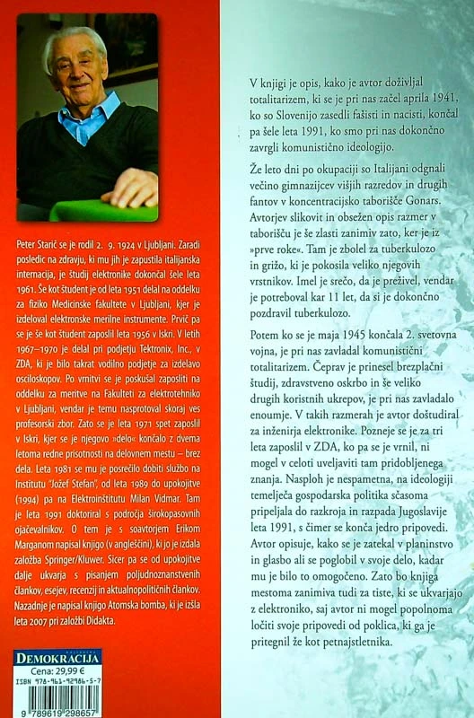 MOJE ŽIVLJENJE V TOTALITARIZMU 1941-1991, Peter Starič
