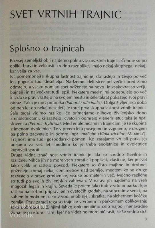 TRAJNICE V VRTU IN PARKU, Jože Strgar