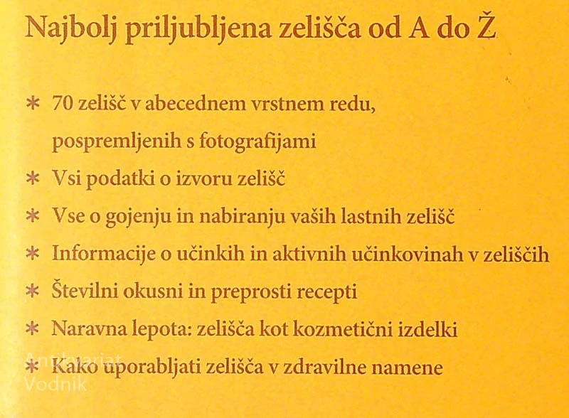 ZELIŠČA; DUMONTOV LEKSIKON