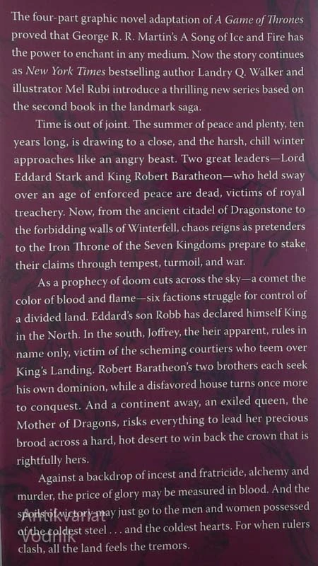 A CLASH OF KINGS VOL. 1, George R. R. Martin