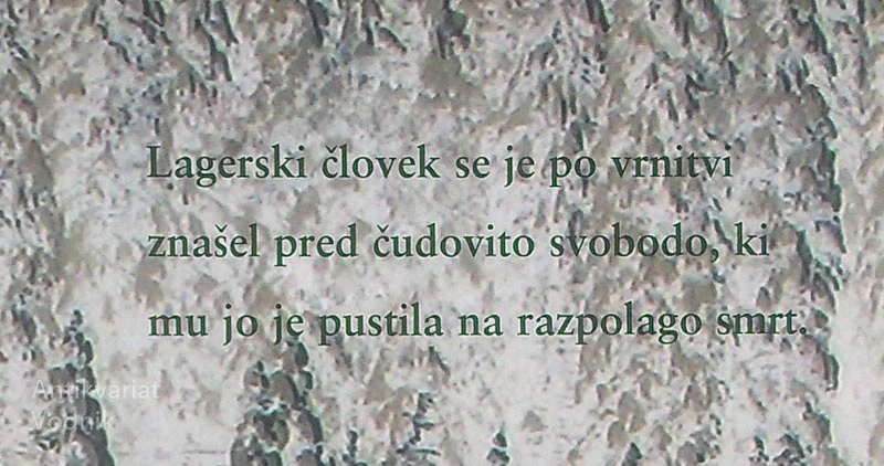 MOJE SUHOTE, Boris Pahor