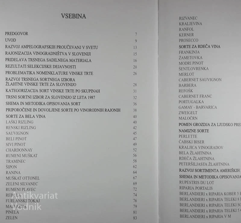 SORTE IN PODLAGE VINSKE TRTE, Lojze Hrček in Zora Korošec – Koruza
