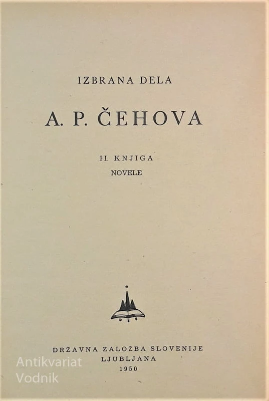 IZBRANO DELO, A. P. Čehov 2. del