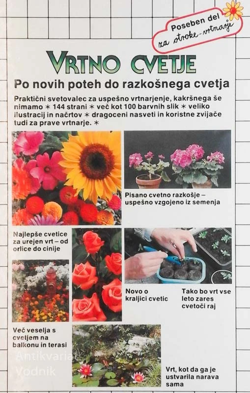 VRTNO CVETJE, Več veselja z vrtom, ur. Breda Konte