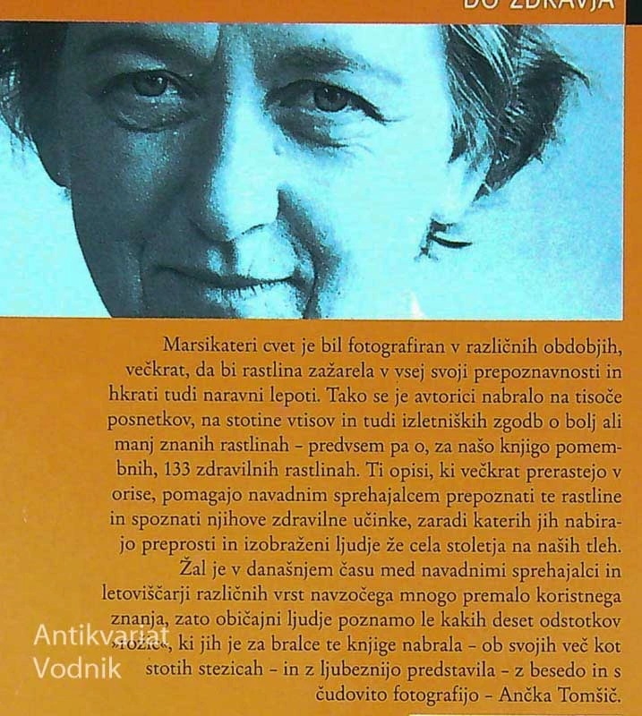 STO SLOVENSKIH STEZ DO ZDRAVJA, Ančka Tomšič