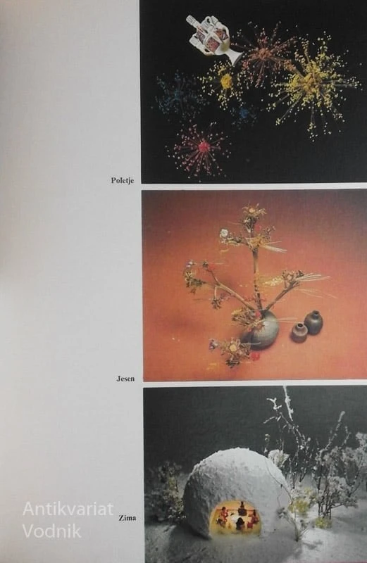 TRAJNA IKEBANA, Mami Kavasaki (ureditve s posušenimi cveticami)