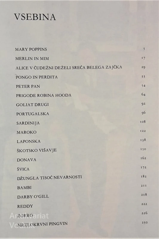 POVESTI IZ VSEGA SVETA, Pisani svet Walta Disneya