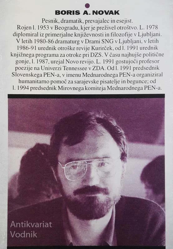 MOJSTER NESPEČNOSTI, Boris A. Novak