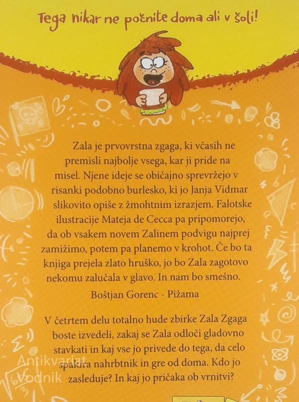 ZALA IN TOTALNA ZMEŠNJAVA, Janja Vidmar