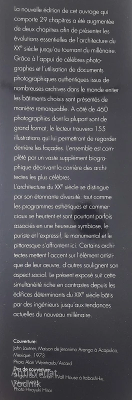 L’ARCHITECTURE DU XXE SIECLE, Peter Gossel