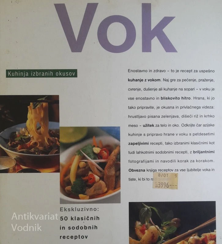 VOK, KUHINJA IZBRANIH OKUSOV
