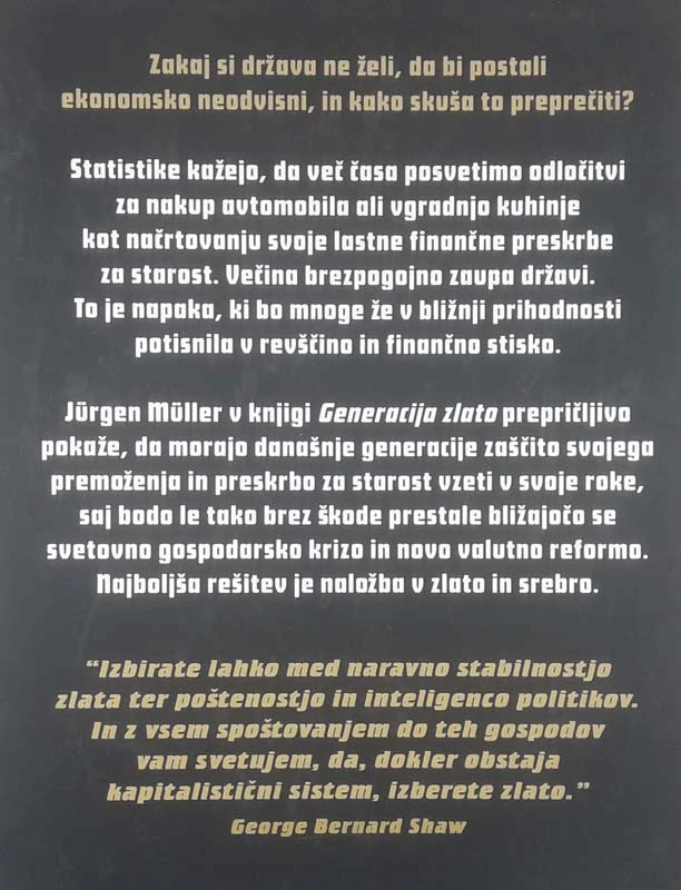 GENERACIJA ZLATO, Jürgen Müller