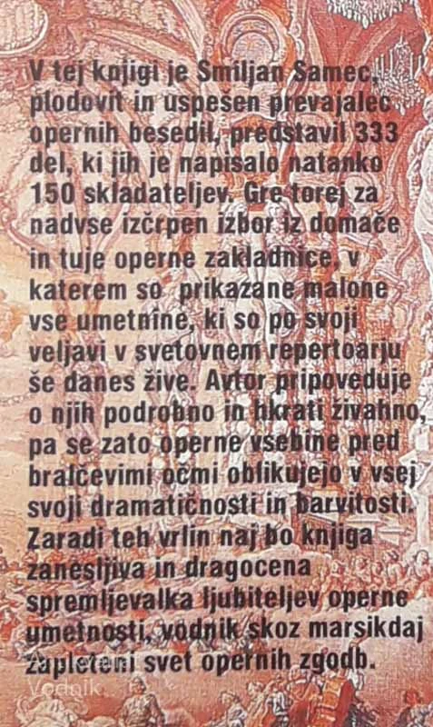 OPERNE ZGODBE, Smiljan Samec
