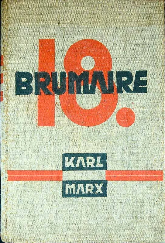 OSEMNAJSTI BRUMAIRE LOUISA NAPOLEONA, Karl Marx