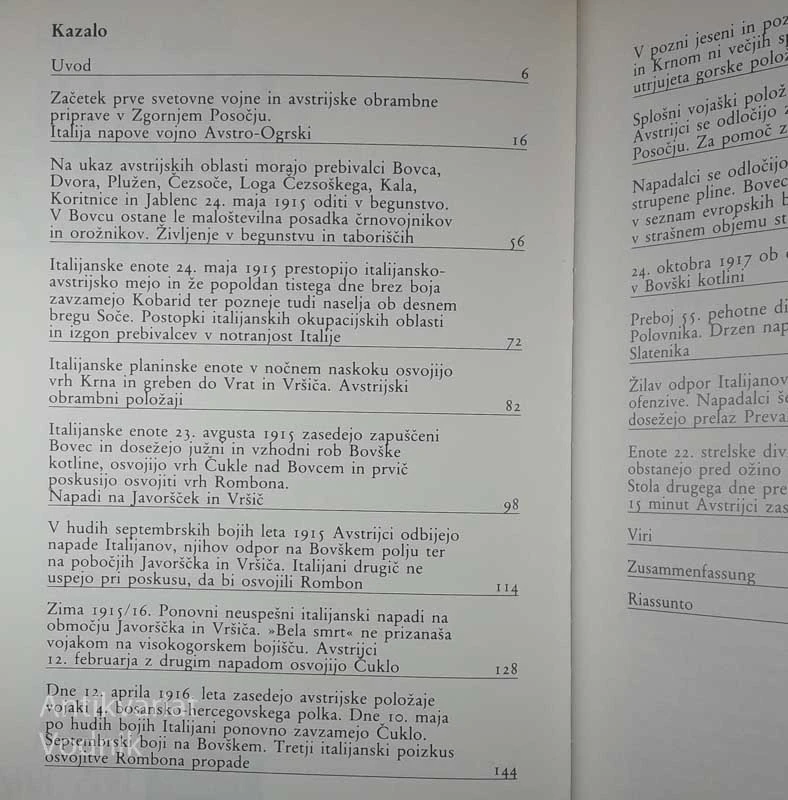 PLAVI KRIŽ, Vasja Klavora