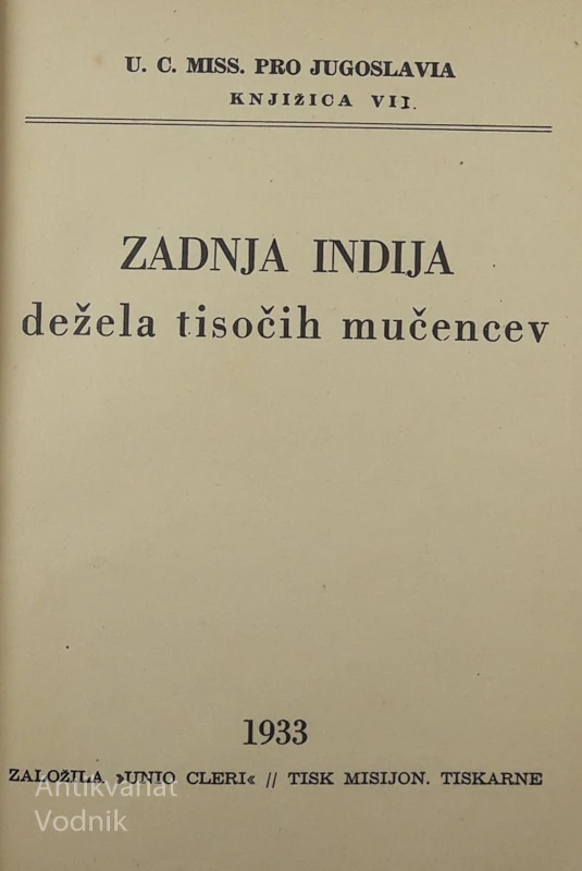 ZADNJA INDIJA