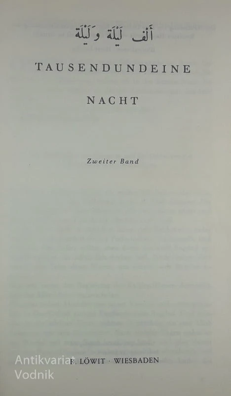 TAUSENDUNDEINE NACHT