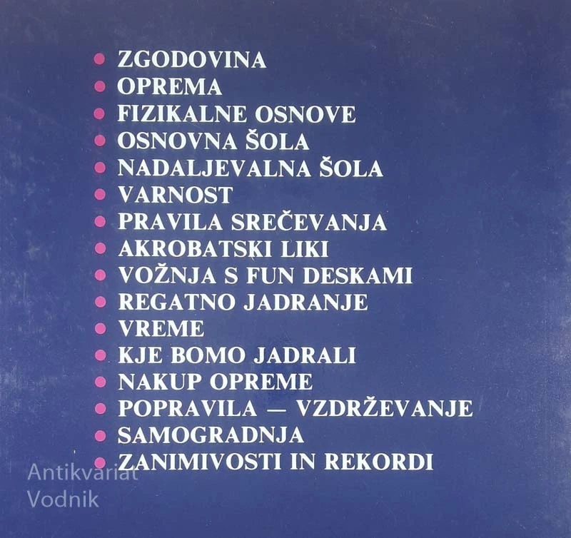 JADRANJE NA DESKI, več avtorjev