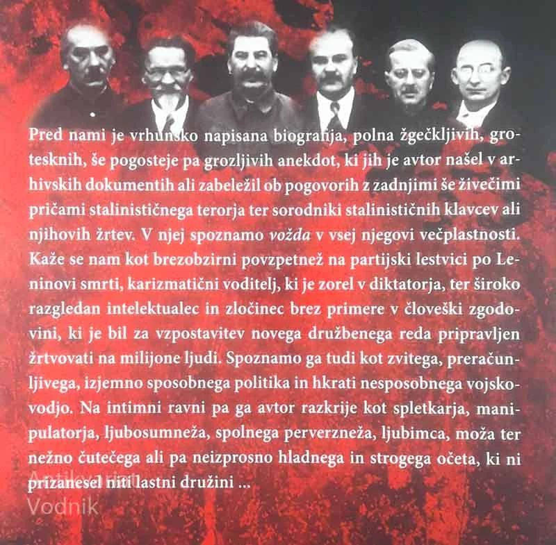 STALIN; NA DVORU RDEČEGA CARJA, Simon Sebag Montefiore