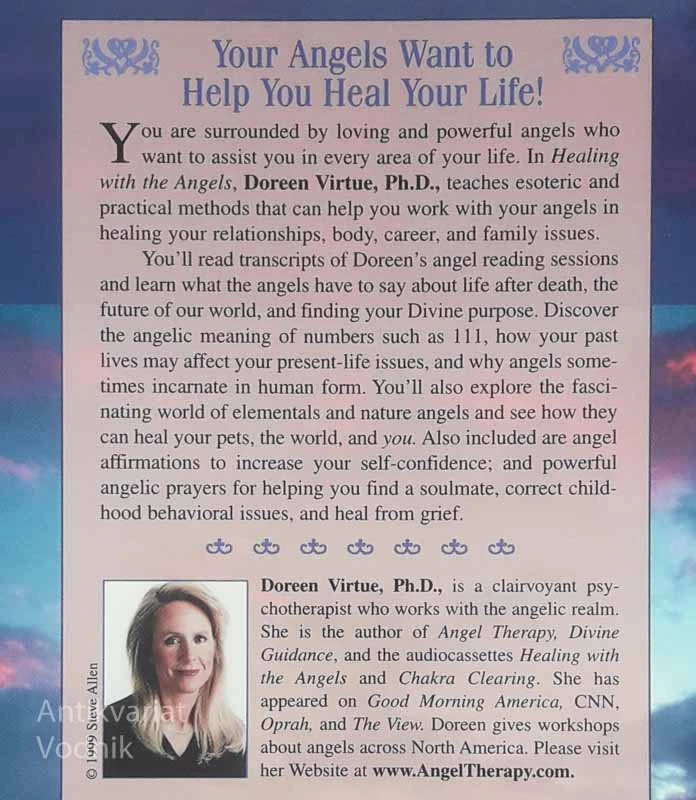 HEALING WITH THE ANGLES, Doreen Virtue, Ph.D.