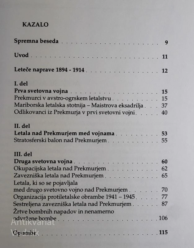LETALA NAD PREKMURJEM 1894 – 1945, Janez Mataj