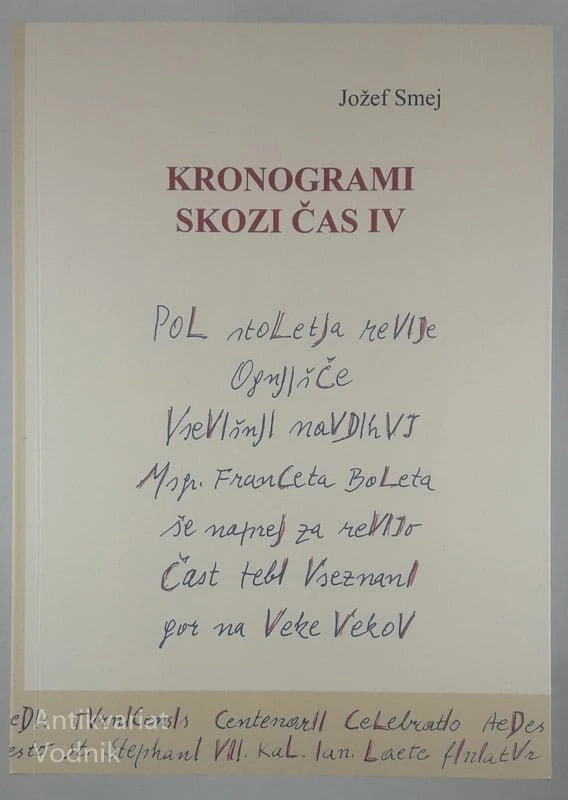 KRONOGRAMI SKOZI ČAS VI, Jožef Smej