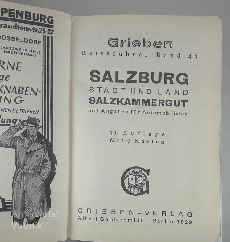 GRIEBEN REISEFÜHRER; SALZBURG STADT UND LAND SALZKAMMERGUT