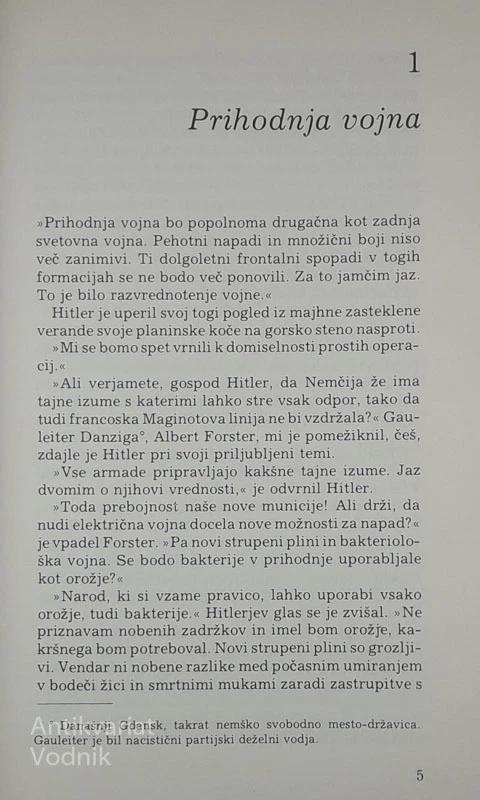 POGOVORI S HITLERJEM, Herman Rauschning