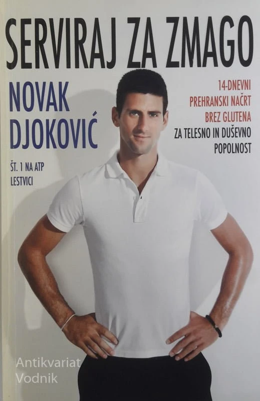 SERVIRAJ ZA ZMAGO: 14-DNEVNI PREHRANSKI NAČRT, Novak Djoković