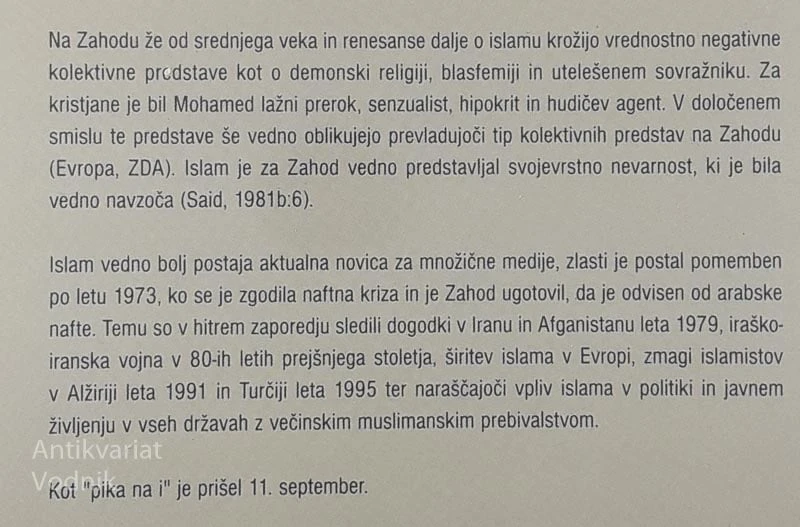 ISLAM IN MODERNI ZAHOD, mag. Ahmed Pašić