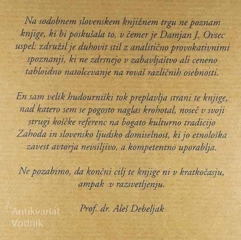 FEDERBAJS; VELIKA KNJIGA O POLITIKI IN POLITIKIH, Damjan J. Osvec