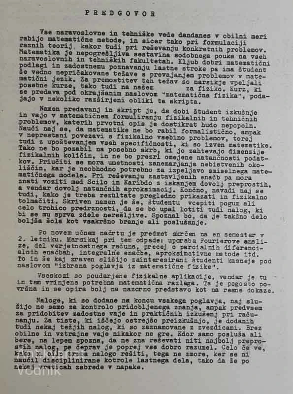 MATEMATIČNE NALOGE IZ FIZIKE, Ivan Kuščer