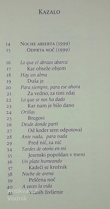 HUGO MUJICA PESMI (SLO/ŠPA)