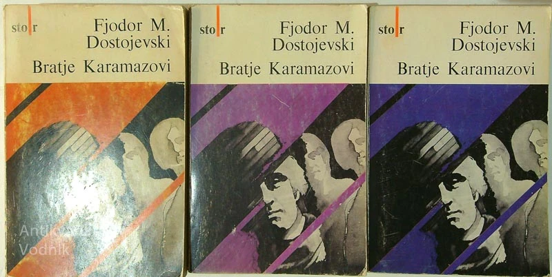 BRATJE KARAMAZOVI (1-3), Fjodor. M. Dostojevski