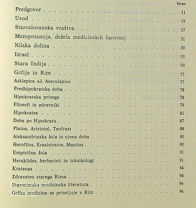 OD STAROSLOVANSKEGA VRAŠTVA DO SODOBNEGA ZDRAVILA, F. Minařik