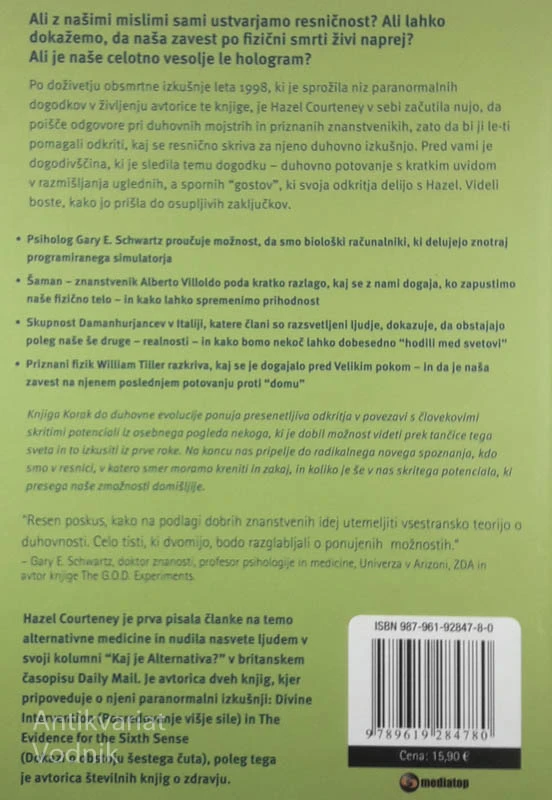 KORAK DO DUHOVNE EVOLUCIJE, Hazel Courteney