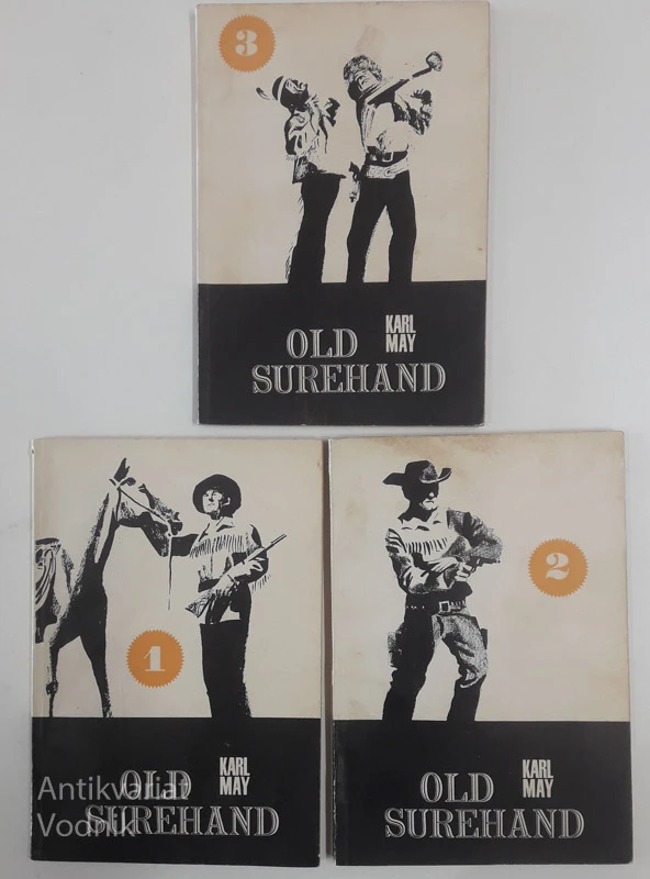 OLD SUREHAND, Karl May (zbirka 3 knjig)