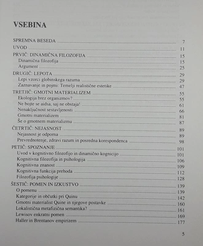 DINAMIČNA FILOZOFIJA, Matjaž Potrč
