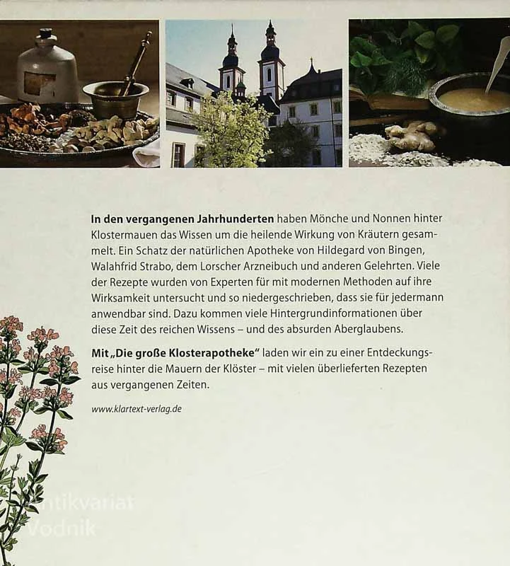 DIE GROẞE KLOSTER APOTHEKE, Georg F. Tempel (Hg.)