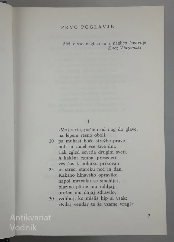 JEVGENIJ ONJEGIN, Aleksej Sergejevič Puškin