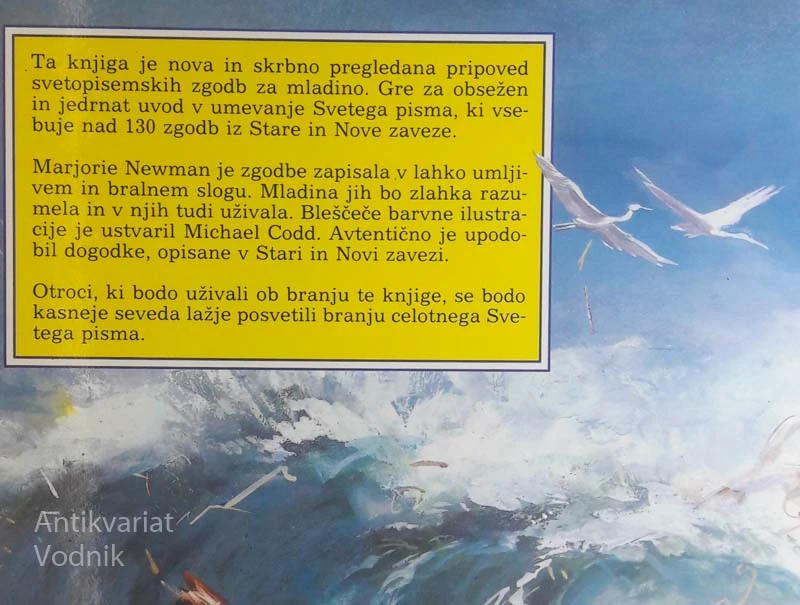 SVETO PISMO V PODOBAH ZA MLADINO, Marjorie Newman
