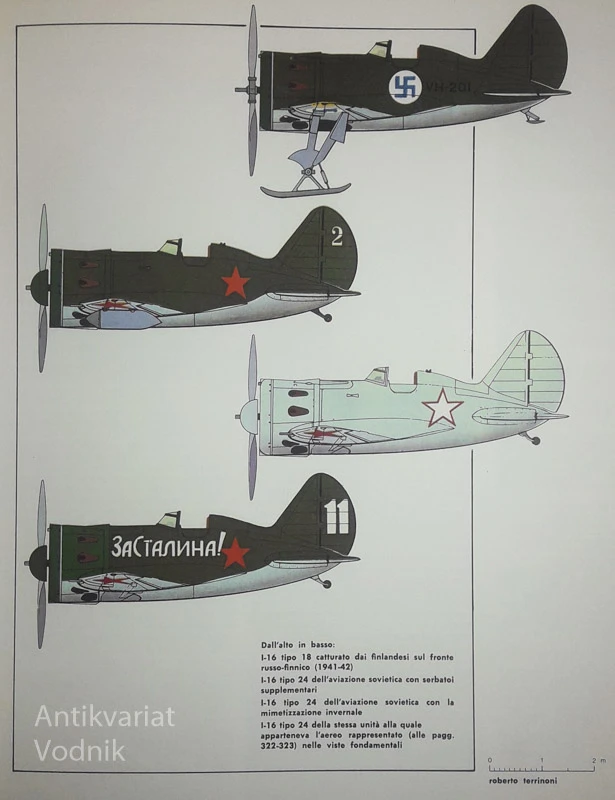 PROFILI DI AEREI MILITARI DAL 1919 AL 1939