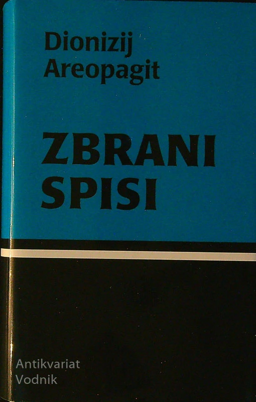 ZBRANI SPISI, Dionizij Areopagit