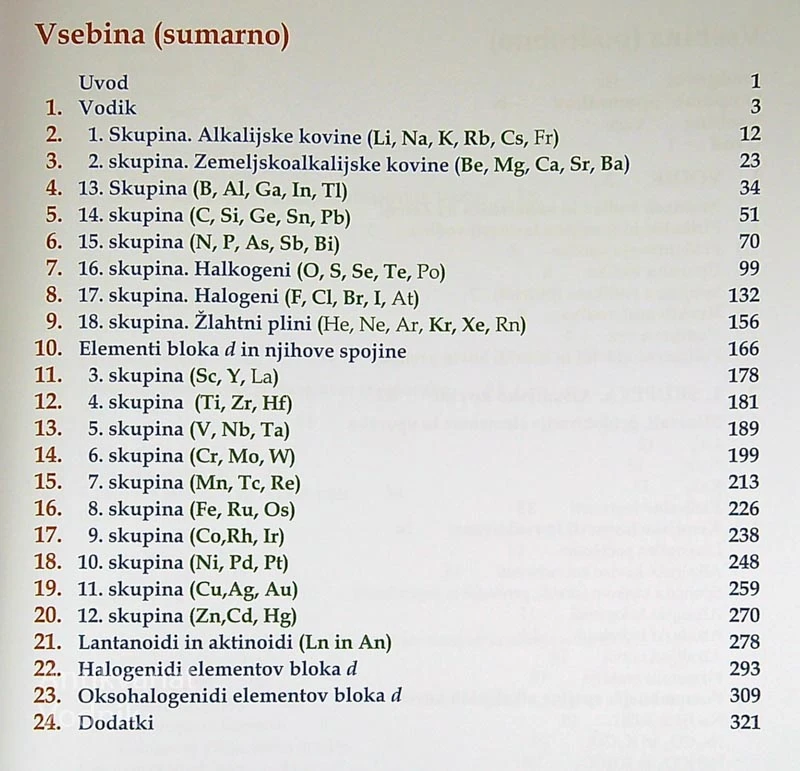 ANORGANSKA KEMIJA, Boris Čeh