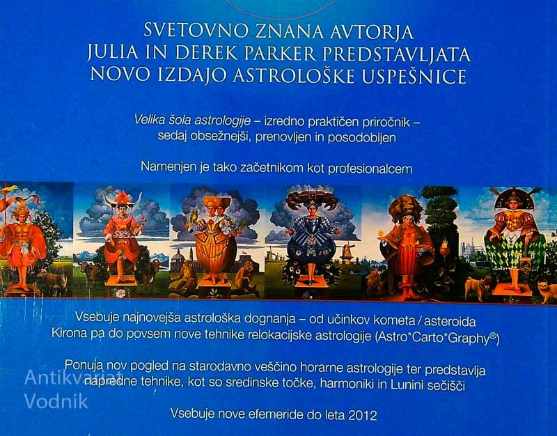 VELIKA ŠOLA ASTROLOGIJE, Julia in Derek Parkers