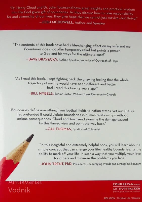 BOUNDARIES, H. Cloud & J. Townsend